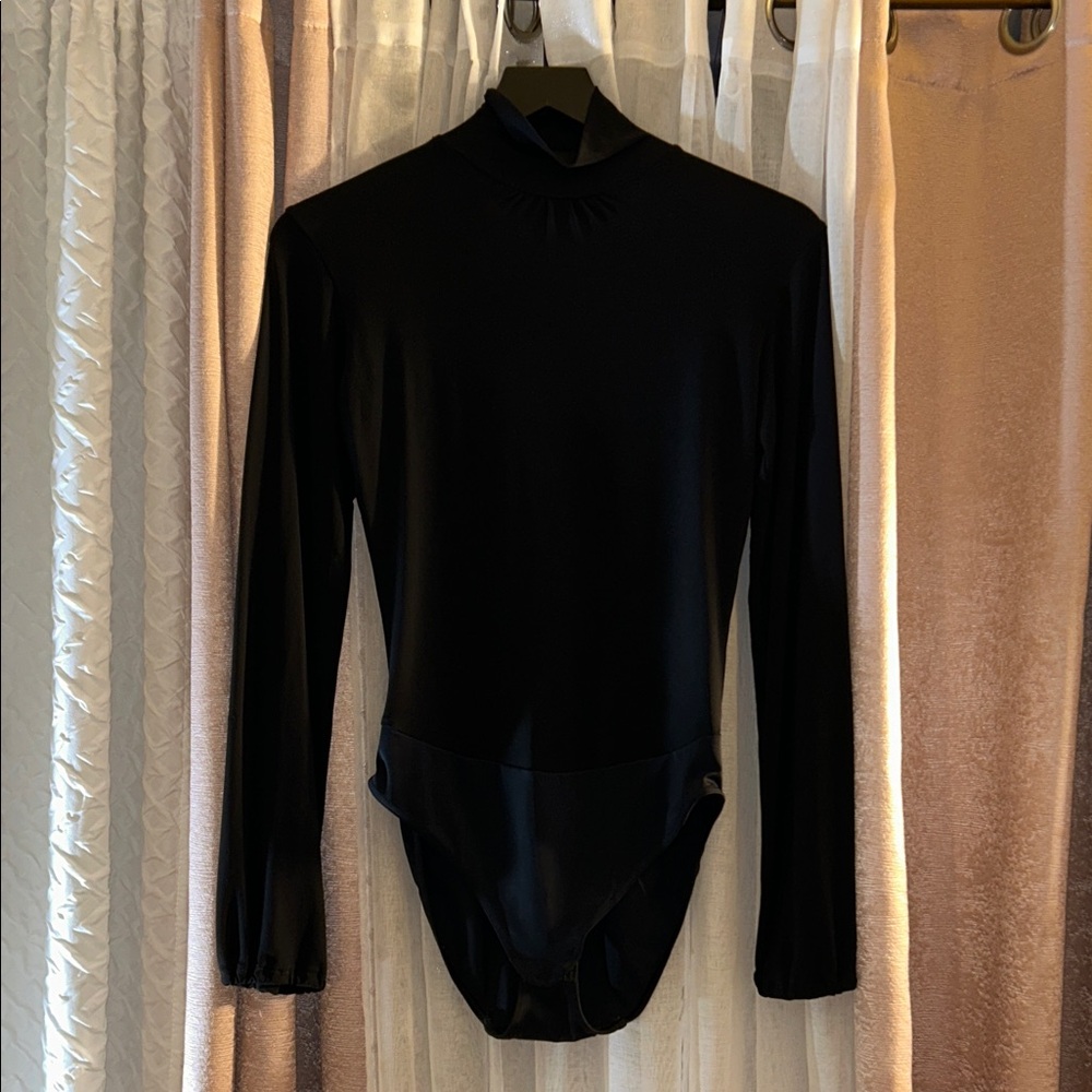 Chrisanne Dancewear Size S Black Bodysuit